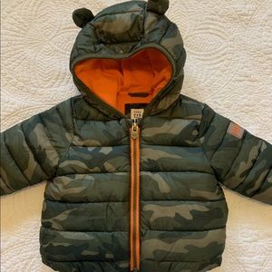 Baby Gap Camo Puffer Jacket